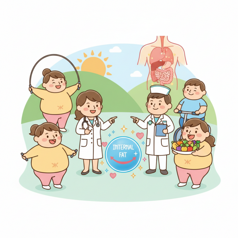 內臟脂肪對健康的危害及快速消除法