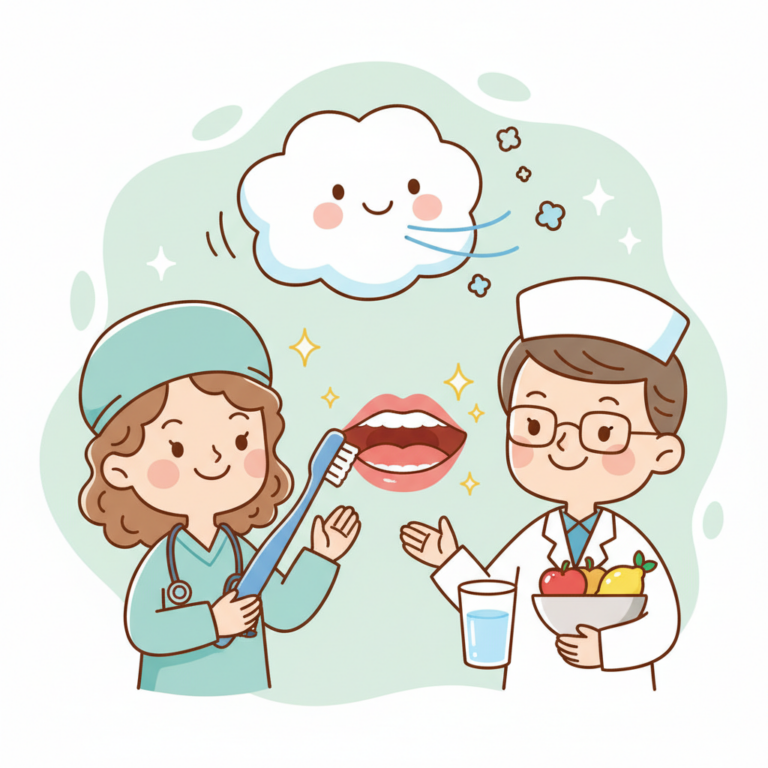 斷食期間的口臭問題與解決