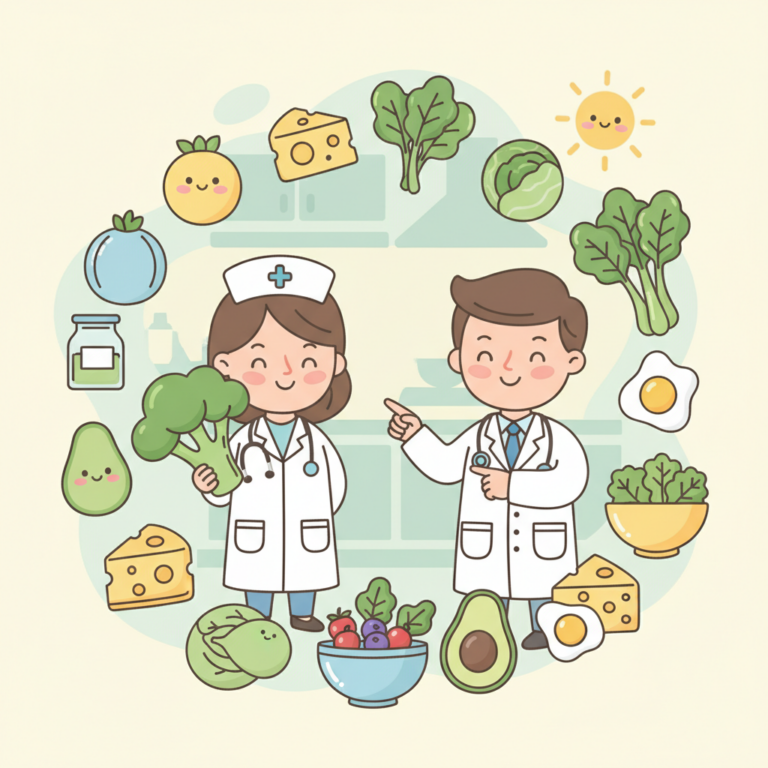 維生素 K 的食物來源比較