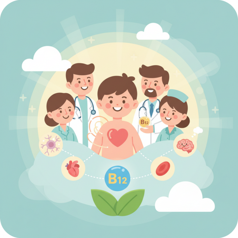 維生素 B12 缺乏症的潛在併發症