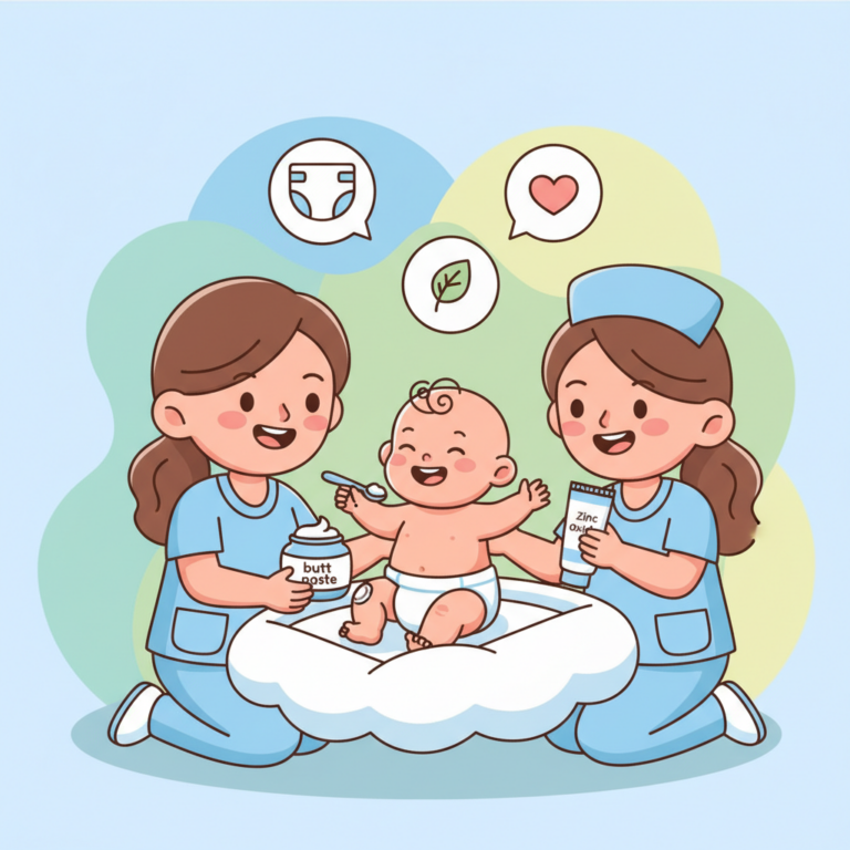 嬰兒照護,不只是長輩！寶寶尿布疹傷口照護：2026 屁屁膏與氧化鋅的正確塗抹厚度