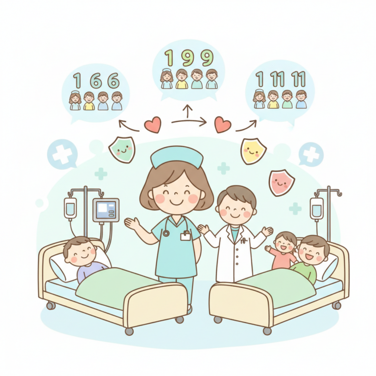 護病比1:6、1:9、1:11是什麼意思？病人家屬也要懂的醫療安全