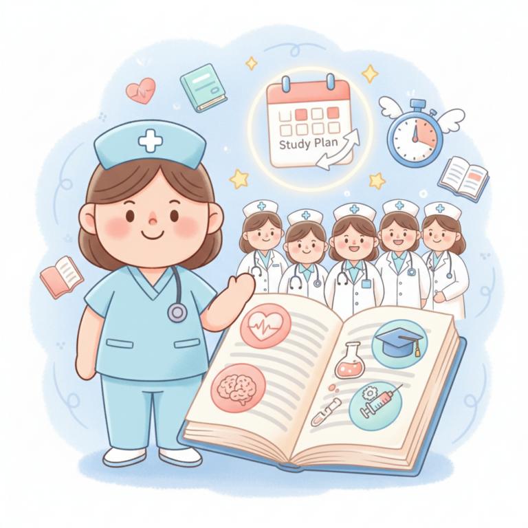 護理師國考怎麼準備最有效？5大科目讀書順序與考前衝刺攻略