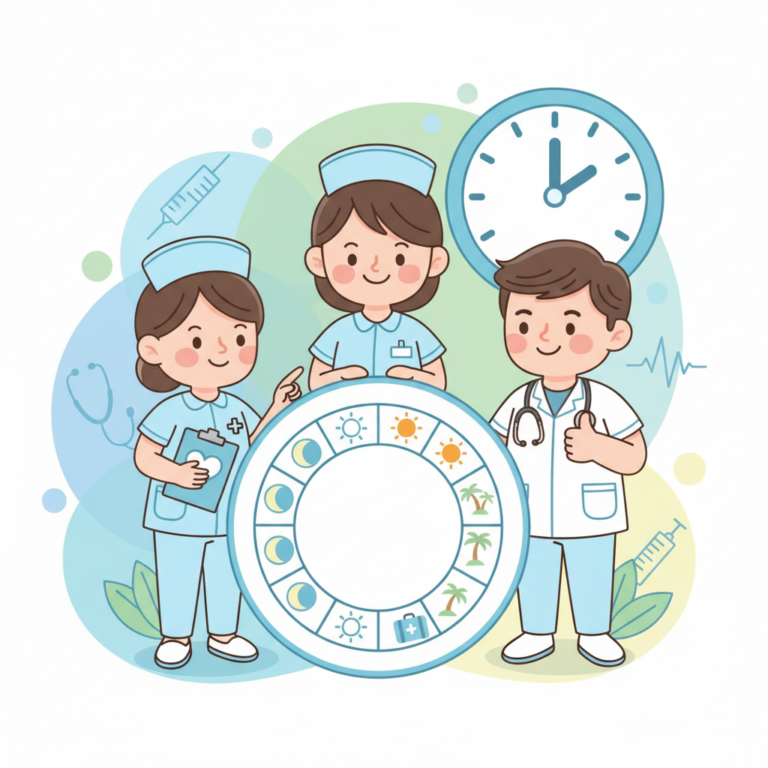 護理師排班怎麼看才合理？小夜、大夜、連班與休假權益整理
